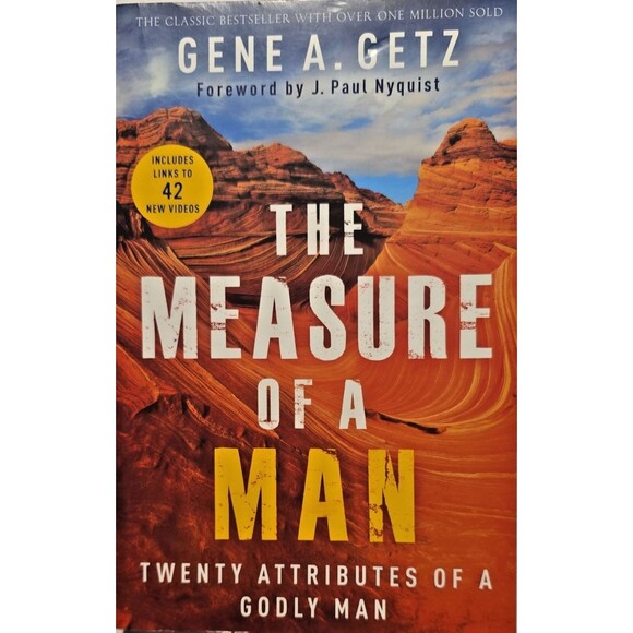 The Measure of a Man : Twenty Attributes of a Godly Man Paperback - Picture 1 of 12